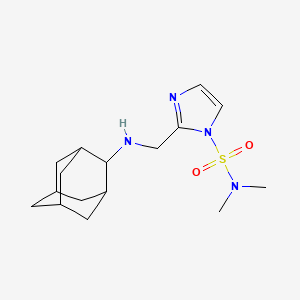 2-[(2-adamantylamino)methyl]-N,N-dimethylimidazole-1-sulfonamide