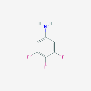 molecular formula C6H4F3N B067923 3,4,5-Trifluoroaniline CAS No. 163733-96-8