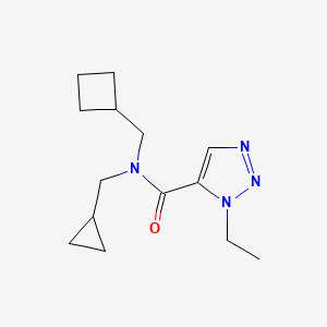 N-(cyclobutylmethyl)-N-(cyclopropylmethyl)-3-ethyltriazole-4-carboxamide