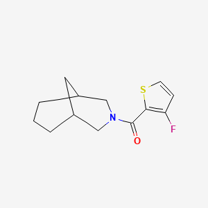 3-Azabicyclo[3.3.1]nonan-3-yl-(3-fluorothiophen-2-yl)methanone