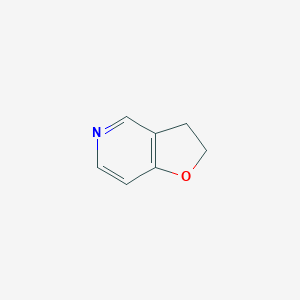 molecular formula C7H7NO B067943 2,3-Dihydrofuro[3,2-c]pyridine CAS No. 193605-29-7