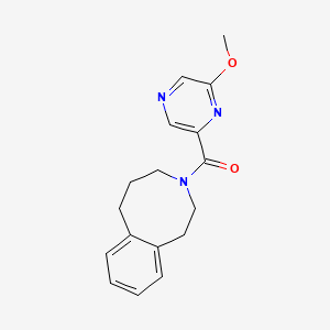 (6-methoxypyrazin-2-yl)-(2,4,5,6-tetrahydro-1H-3-benzazocin-3-yl)methanone