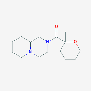 1,3,4,6,7,8,9,9a-Octahydropyrido[1,2-a]pyrazin-2-yl-(2-methyloxan-2-yl)methanone