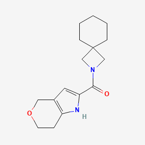 2-Azaspiro[3.5]nonan-2-yl(1,4,6,7-tetrahydropyrano[4,3-b]pyrrol-2-yl)methanone