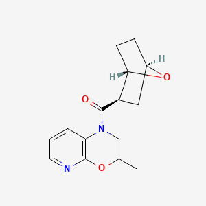 (3-methyl-2,3-dihydropyrido[2,3-b][1,4]oxazin-1-yl)-[(1S,2R,4R)-7-oxabicyclo[2.2.1]heptan-2-yl]methanone