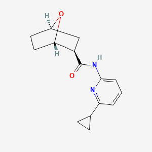 (1S,2R,4R)-N-(6-cyclopropylpyridin-2-yl)-7-oxabicyclo[2.2.1]heptane-2-carboxamide