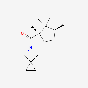 5-azaspiro[2.3]hexan-5-yl-[(1R,3S)-1,2,2,3-tetramethylcyclopentyl]methanone