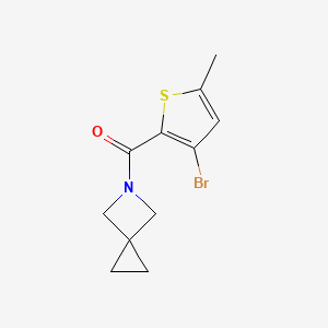 5-Azaspiro[2.3]hexan-5-yl-(3-bromo-5-methylthiophen-2-yl)methanone