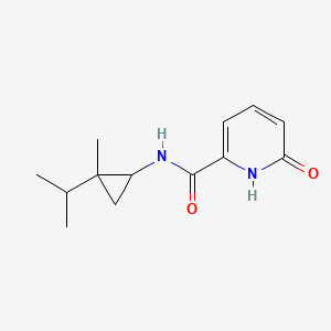 N-(2-methyl-2-propan-2-ylcyclopropyl)-6-oxo-1H-pyridine-2-carboxamide