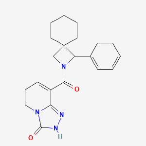 8-(3-phenyl-2-azaspiro[3.5]nonane-2-carbonyl)-2H-[1,2,4]triazolo[4,3-a]pyridin-3-one