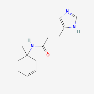 3-(1H-imidazol-5-yl)-N-(1-methylcyclohex-3-en-1-yl)propanamide