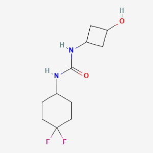 1-(4,4-Difluorocyclohexyl)-3-(3-hydroxycyclobutyl)urea