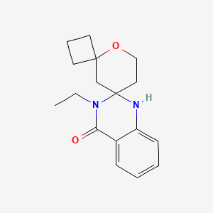 molecular formula C17H22N2O2 B6803499 CID 128741401 