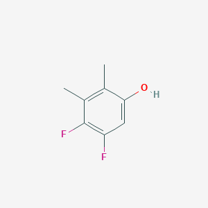molecular formula C8H8F2O B068082 4,5-Difluoro-2,3-dimethylphenol CAS No. 182011-09-2