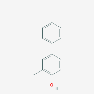 molecular formula C14H14O B068083 2-甲基-4-(4-甲基苯基)苯酚 CAS No. 175136-31-9