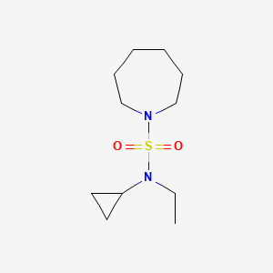 N-cyclopropyl-N-ethylazepane-1-sulfonamide