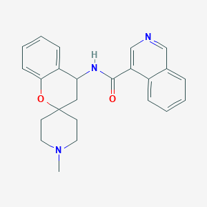 N-(1'-methylspiro[3,4-dihydrochromene-2,4'-piperidine]-4-yl)isoquinoline-4-carboxamide