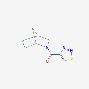 2-Azabicyclo[2.2.1]heptan-2-yl(thiadiazol-4-yl)methanone