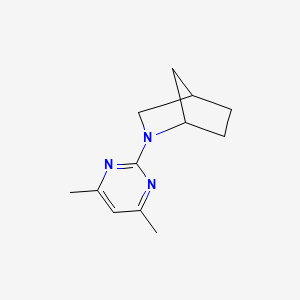 2-(4,6-Dimethylpyrimidin-2-yl)-2-azabicyclo[2.2.1]heptane