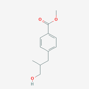 B068127 Methyl 4-(3-hydroxy-2-methylpropyl)benzoate CAS No. 170955-21-2