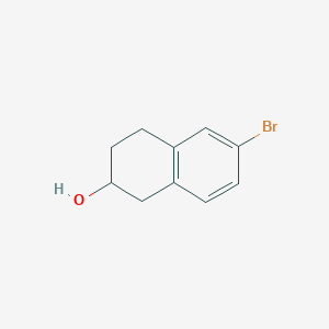 B068133 6-Bromo-1,2,3,4-tetrahydronaphthalen-2-ol CAS No. 173996-27-5