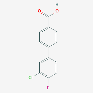 4-(3-Chloro-4-fluorophenyl)benzoic acid