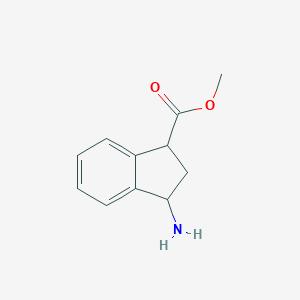 methyl 3-amino-2,3-dihydro-1H-indene-1-carboxylate