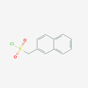 molecular formula C11H9ClO2S B068398 Naphthalen-2-ylmethanesulfonyl Chloride CAS No. 161448-78-8