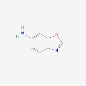 molecular formula C7H6N2O B068429 1,3-Benzoxazol-6-amine CAS No. 177492-52-3