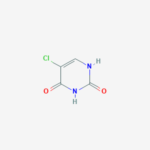 molecular formula C4H3ClN2O2 B068626 5-氯尿嘧啶 CAS No. 164415-64-9