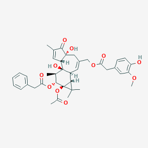 molecular formula C39H44O11 B068658 Ppahv CAS No. 175796-50-6