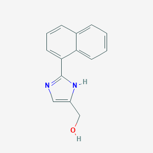 B068667 [2-(Naphthalen-1-yl)-1H-imidazol-5-yl]methanol CAS No. 179333-65-4