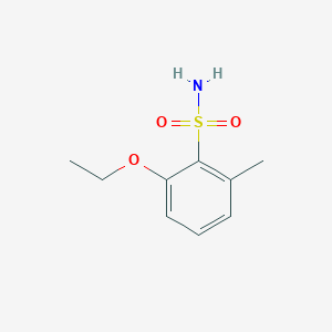 molecular formula C9H13NO3S B068730 2-Ethoxy-6-methylbenzenesulfonamide CAS No. 187471-06-3