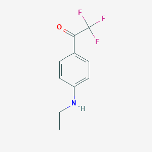 B068900 1-[4-(Ethylamino)phenyl]-2,2,2-trifluoro-ethanone CAS No. 173951-91-2