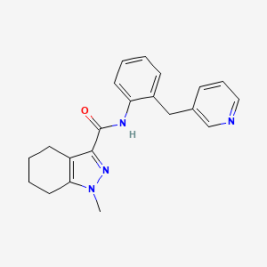 1-methyl-N-[2-(pyridin-3-ylmethyl)phenyl]-4,5,6,7-tetrahydroindazole-3-carboxamide