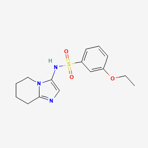 3-ethoxy-N-(5,6,7,8-tetrahydroimidazo[1,2-a]pyridin-3-yl)benzenesulfonamide