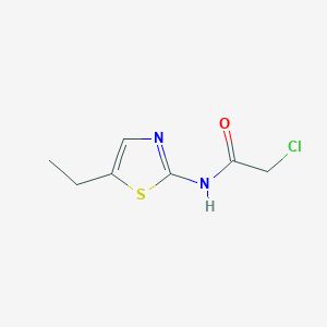 2-chloro-N-(5-ethyl-1,3-thiazol-2-yl)acetamide