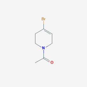 1-(4-bromo-3,6-dihydro-2H-pyridin-1-yl)ethanone