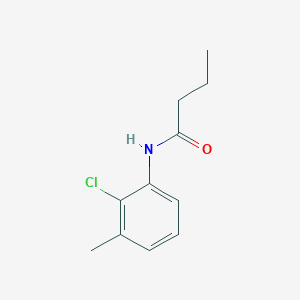 N-(2-chloro-3-methylphenyl)butanamide