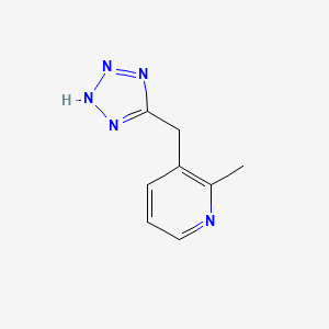 2-methyl-3-(2H-tetrazol-5-ylmethyl)pyridine