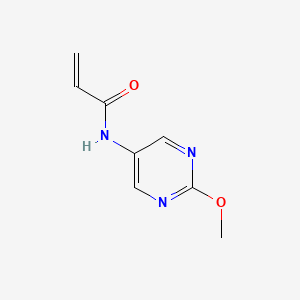 N-(2-methoxypyrimidin-5-yl)prop-2-enamide