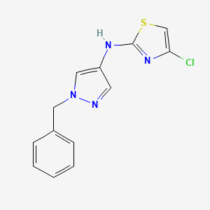 N-(1-benzylpyrazol-4-yl)-4-chloro-1,3-thiazol-2-amine