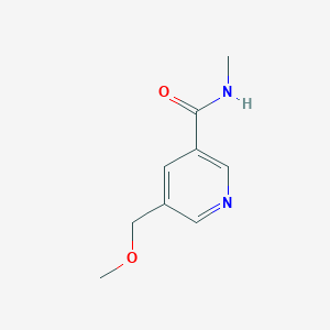 5-(methoxymethyl)-N-methylpyridine-3-carboxamide