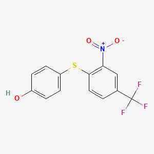 4-(2-Nitro-4-trifluoromethylphenylthio)phenol