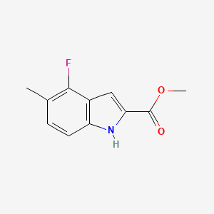 methyl4-fluoro-5-methyl-1H-indole-2-carboxylate