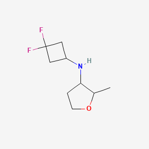 N-(3,3-difluorocyclobutyl)-2-methyloxolan-3-amine