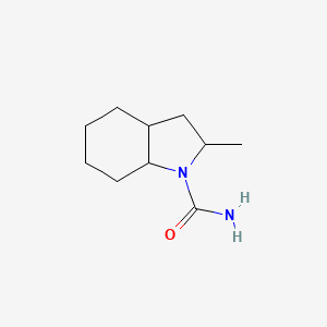 2-Methyl-2,3,3a,4,5,6,7,7a-octahydroindole-1-carboxamide