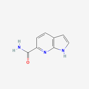 1H-pyrrolo[2,3-b]pyridine-6-carboxamide