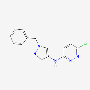 N-(1-benzylpyrazol-4-yl)-6-chloropyridazin-3-amine