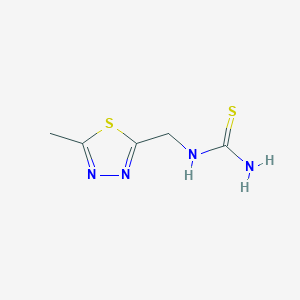 (5-Methyl-1,3,4-thiadiazol-2-yl)methylthiourea